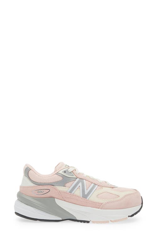 New Balance Kids' 990v6 Sneaker In Pink Haze/white