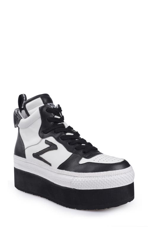 ZIGI Bruce Platform Sneaker White at Nordstrom,