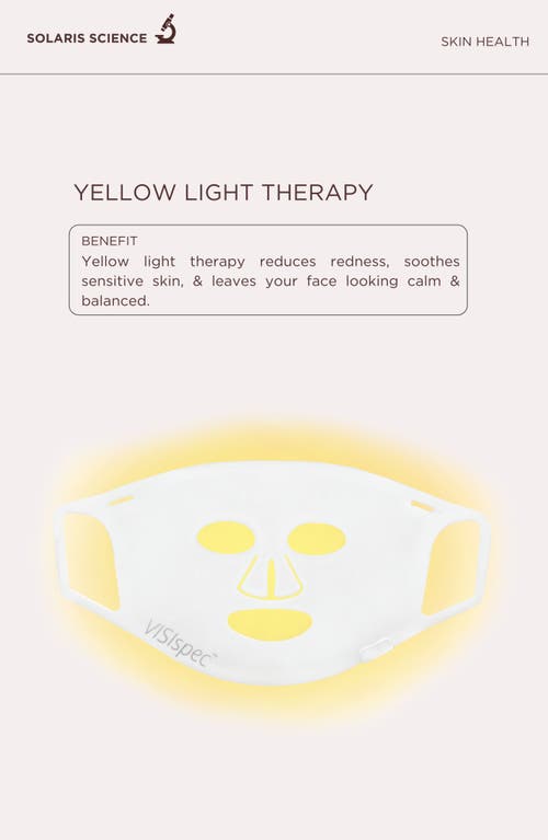 Solaris Laboratories Ny Visispec Led Face & Neck Mask In No Color