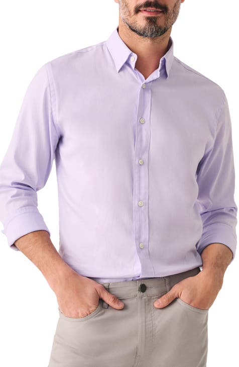 Baltimore Ravens FOCO Thematic Button-Up Shirt - Purple