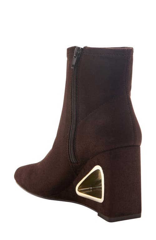 Shop Katy Perry The Hollow Wedge Bootie In Coffee