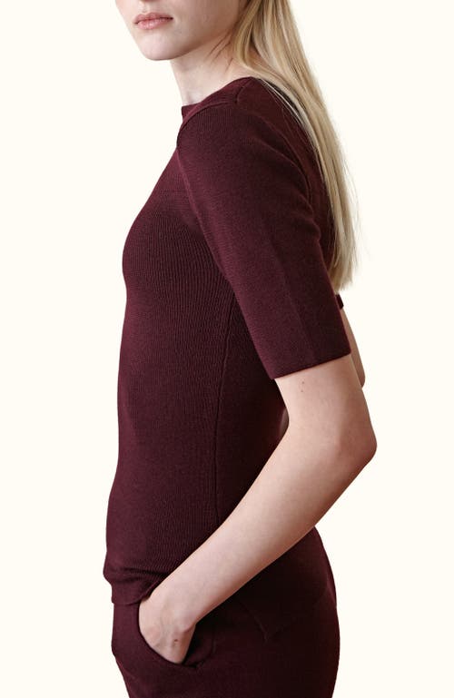 Oyun Coco Tee In Merlot