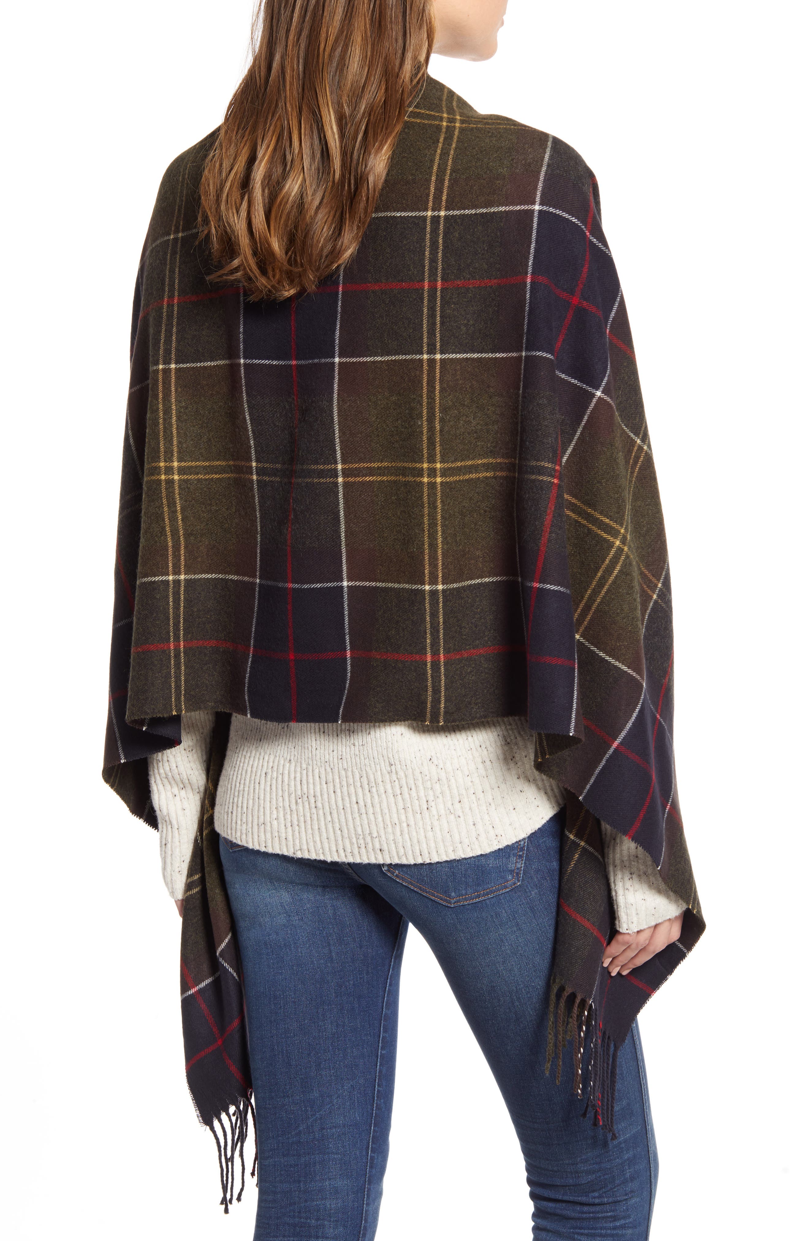 Barbour Hailes Tartan Wrap Nordstrom