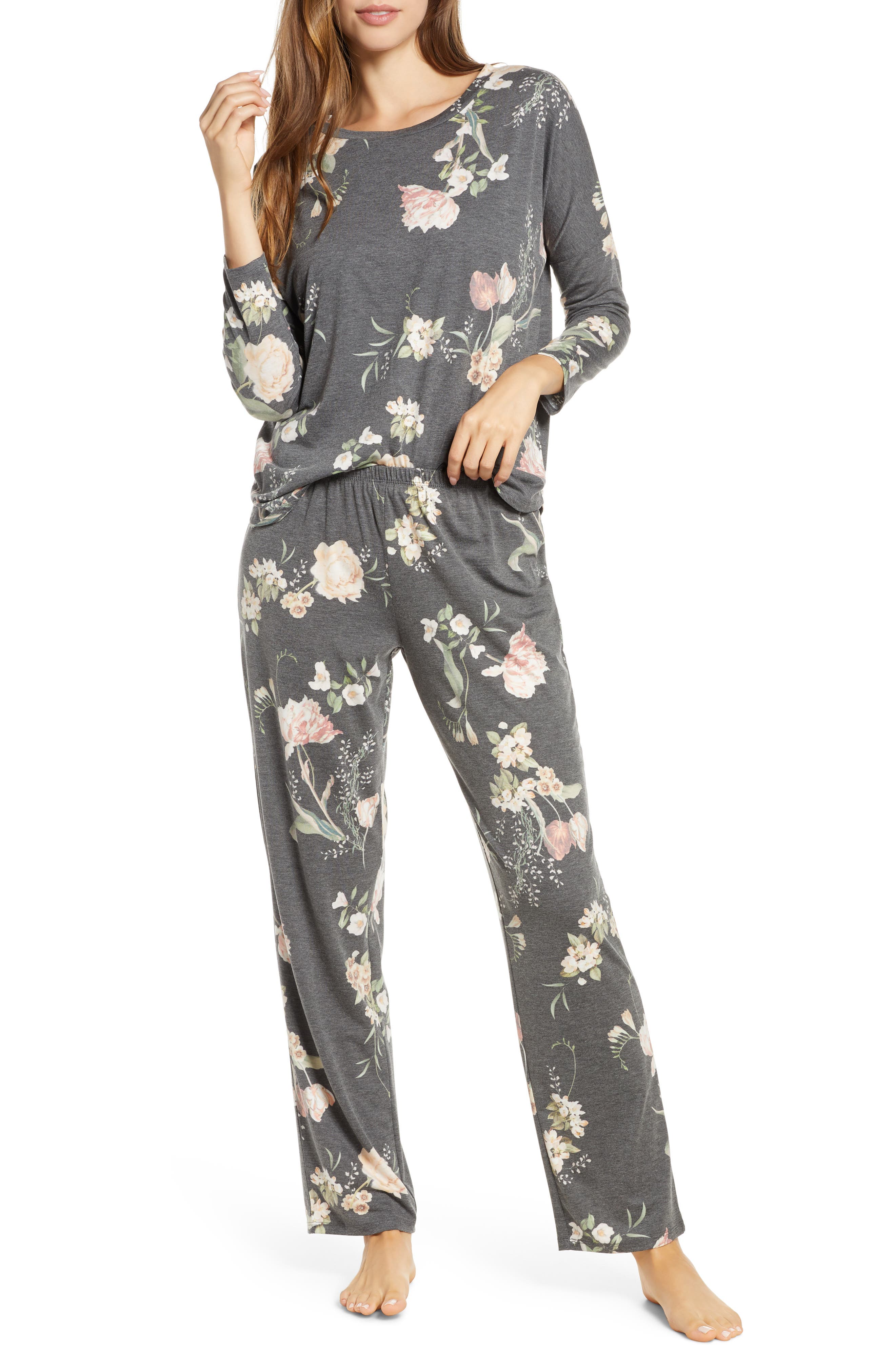 Flora Nikrooz Kathy Floral Pajamas | Nordstrom