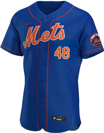 Men's New York Mets Jacob deGrom Nike Royal Alternate Authentic Player  Jersey