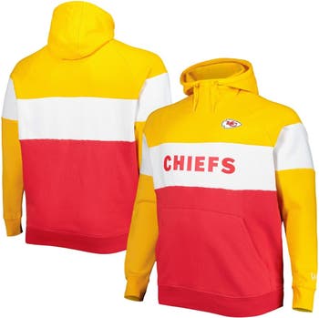 Women's Fanatics Branded Red/Gold Kansas City Chiefs Take The Field Color  Block Full-Zip Hoodie