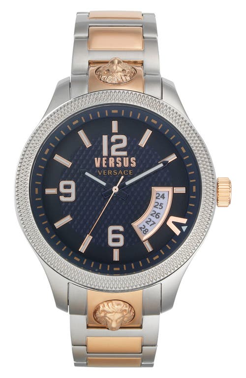 VERSUS Versace Reale Bracelet Watch, 44mm in Two Tone at Nordstrom