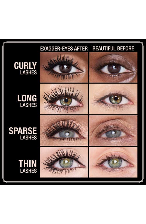 Charlotte Tilbury Exagger-eyes Volume Mascara In Jet Black