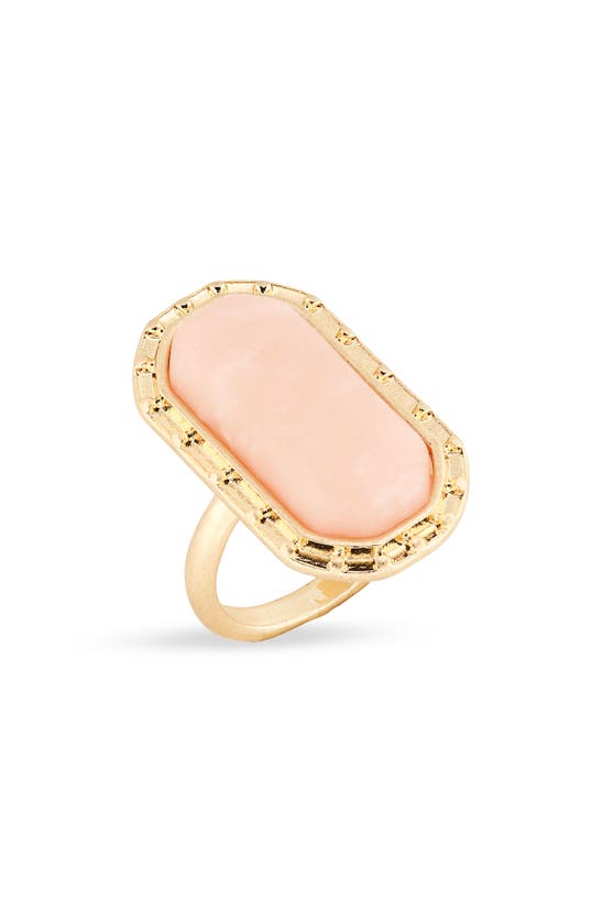 Melrose And Market Rose Quartz Ring In Gold