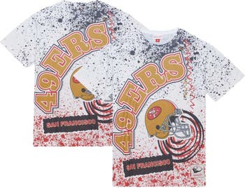 Houston Oilers Mitchell & Ness Team Burst Sublimated T-Shirt - White