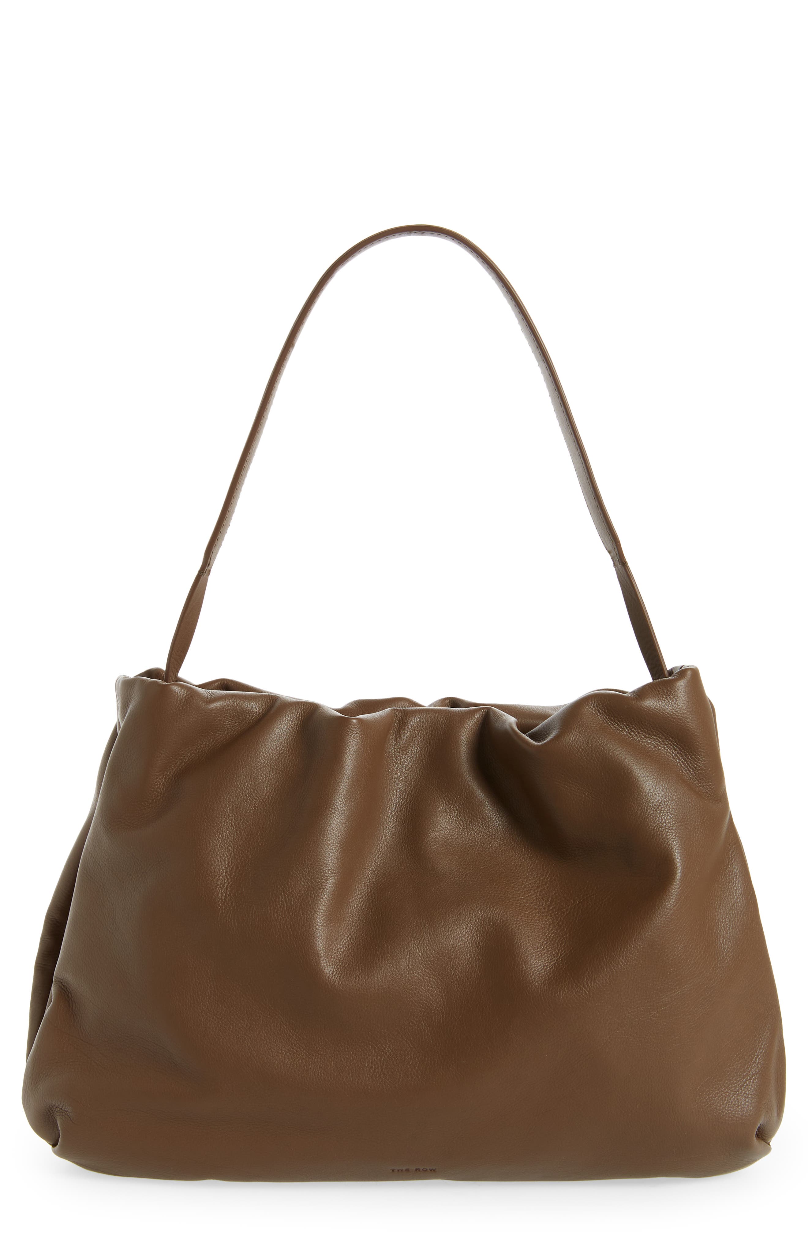 The Row - Bowling Bag Two in Leather - Sepia - One Size