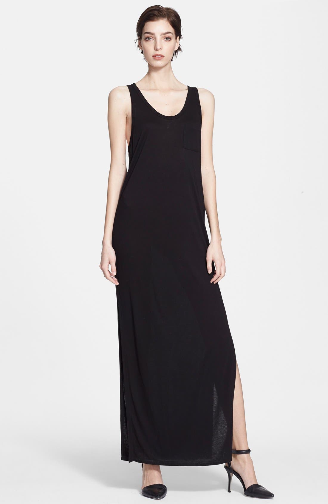 racerback tank maxi dress