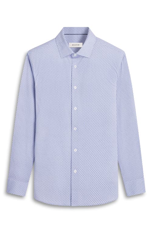 Bugatchi James Ooohcotton® Beehive Print Button-up Shirt In Lilac