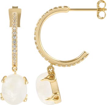 Adornia 2025 moonstone earrings