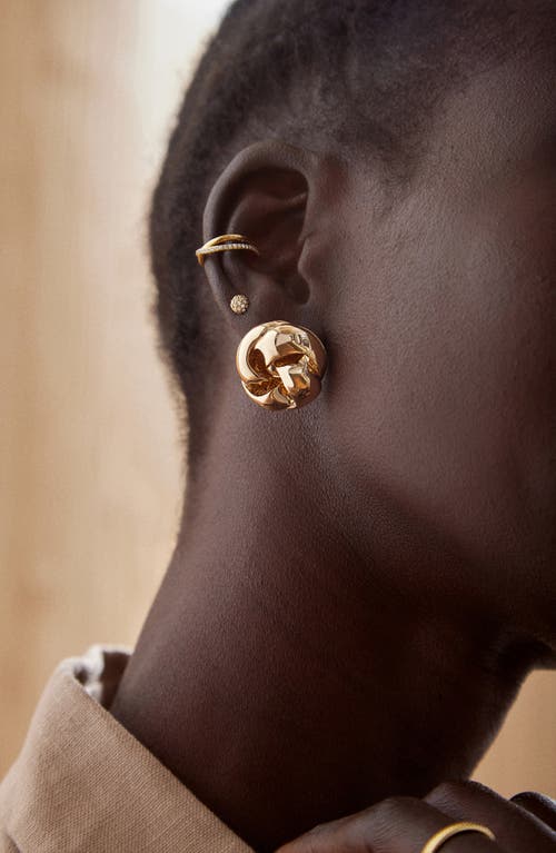 Shop Baublebar Taylor Stud Earrings In Gold