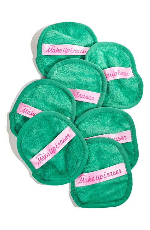 The Original Makeup Eraser Recycled 7-day Makeup Eraser Set With Laundry Bag In Recycled Green