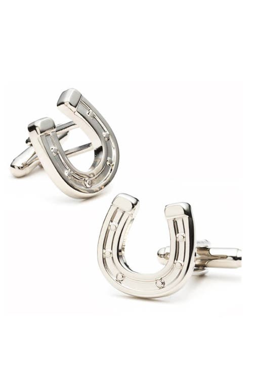 Cufflinks, Inc. Horseshoe Cuff Links in Silver at Nordstrom