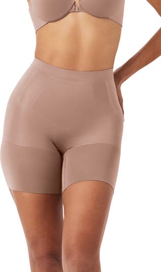 Spanx for Women OnCore Mid-Thigh Short (Soft Nude) Women's