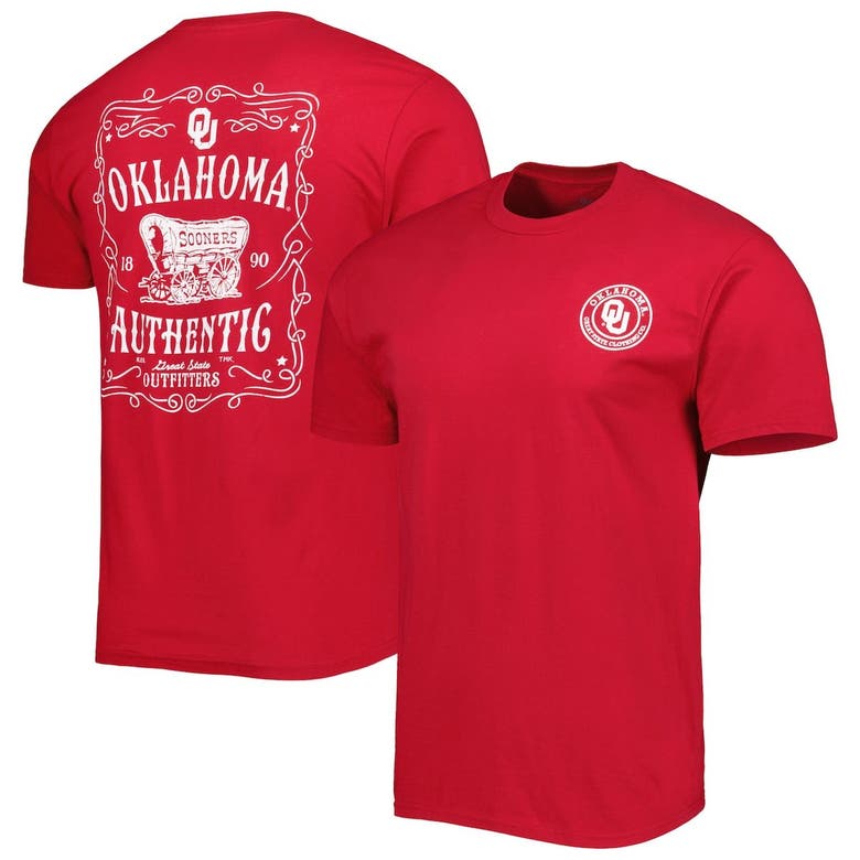 Flogrown Crimson Oklahoma Sooners Local T-shirt