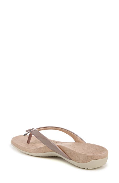 Shop Vionic Bella Ii Flip Flop In Magnolia Dusk