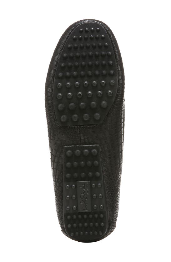 Shop Lifestride Turnpike Croc Embossed Loafer In Black