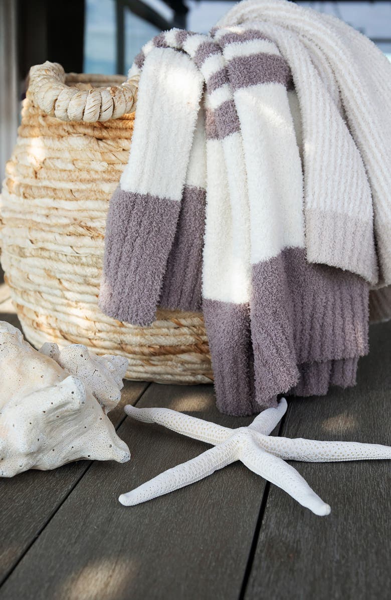 Barefoot Dreams® CozyChic™ Stripe Throw Blanket Nordstromrack