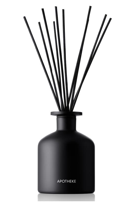 Apotheke Charcoal Rouge Reed Diffuser, 6.7 Oz. In Black