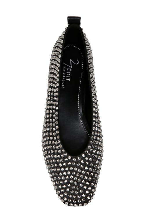 27 Edit Naturalizer Carla Sparkle Embellished Flat In Black