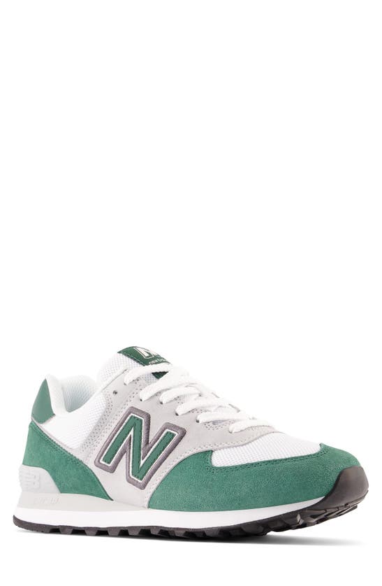 New Balance 237 Sneaker In Green/ Black/ Black