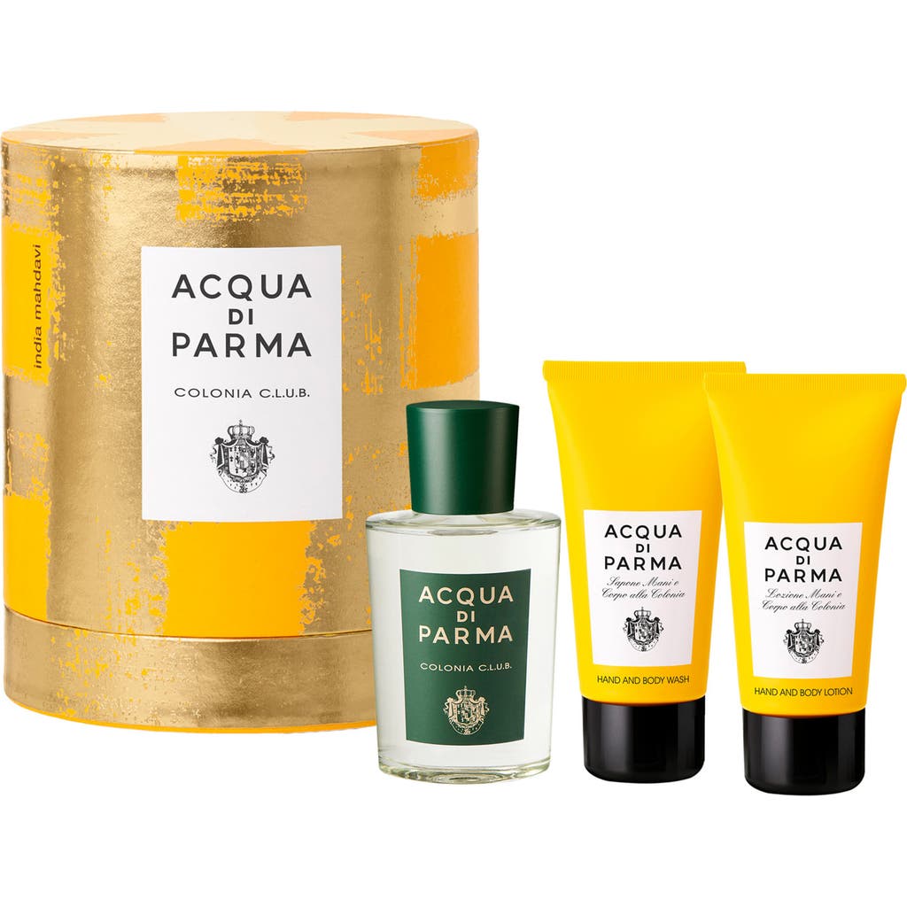 Acqua Di Parma Colonia C.l.u.b. Eau De Cologne Gift Set In No Color