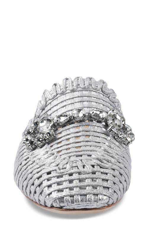 ZIGI ZIGI ISABELLE CRYSTAL BIT MULE