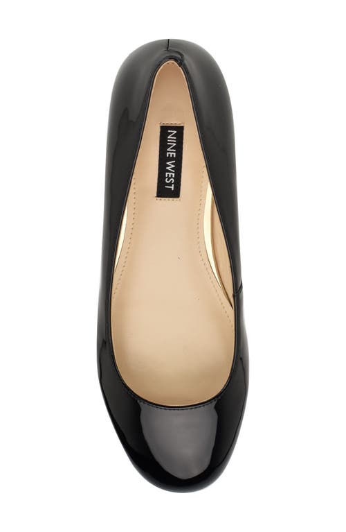 Shop Nine West Robbe Flat In Black