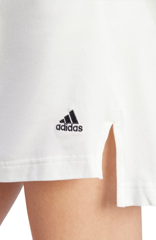 Shop Adidas Originals Resort Graphic Skirt In Off White