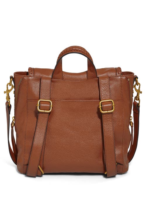 Aimee Kestenberg All For Love Convertible Leather Backpack In Nutshell