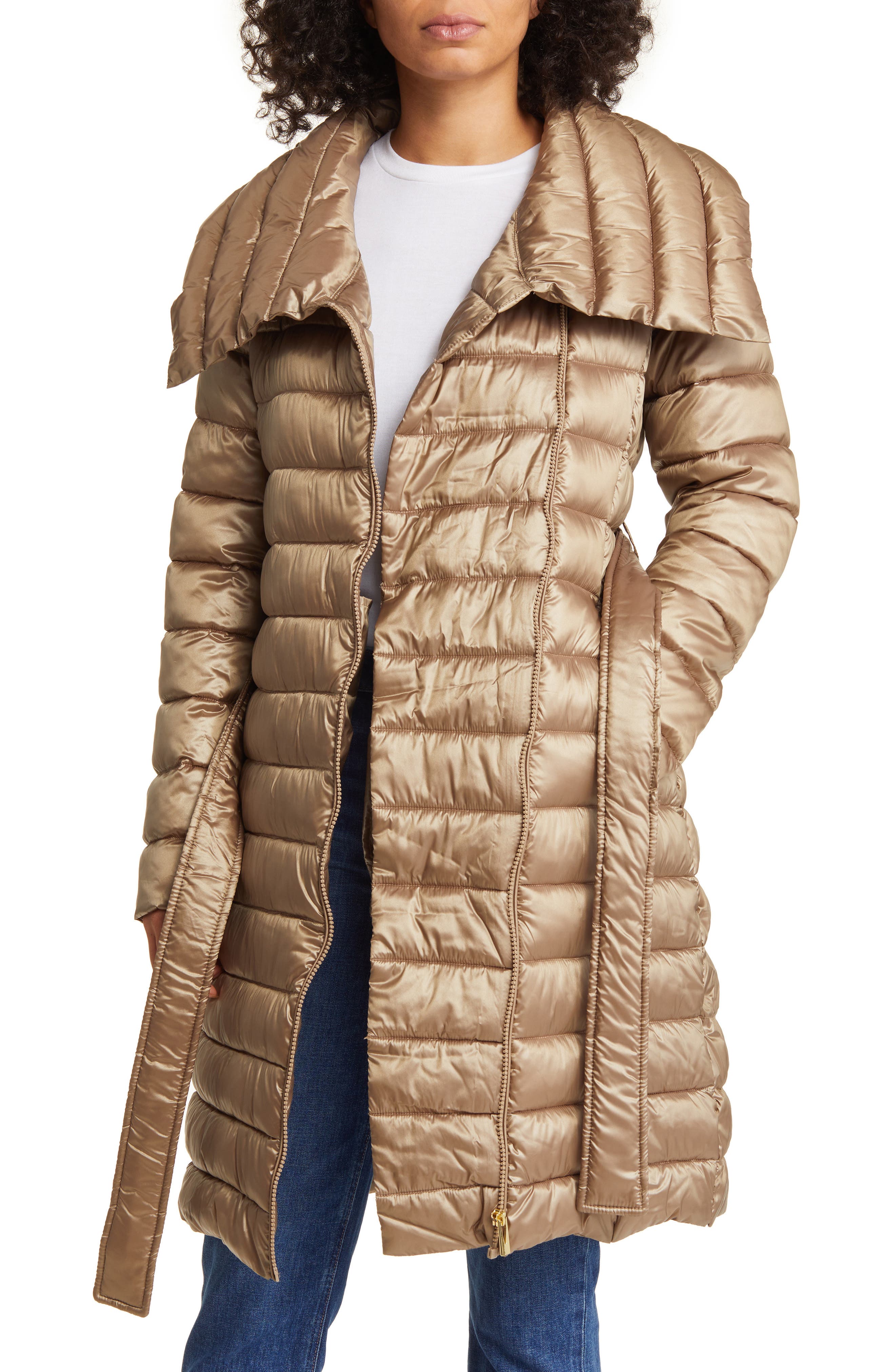 Marc new york marble clearance packable hooded puffer coat