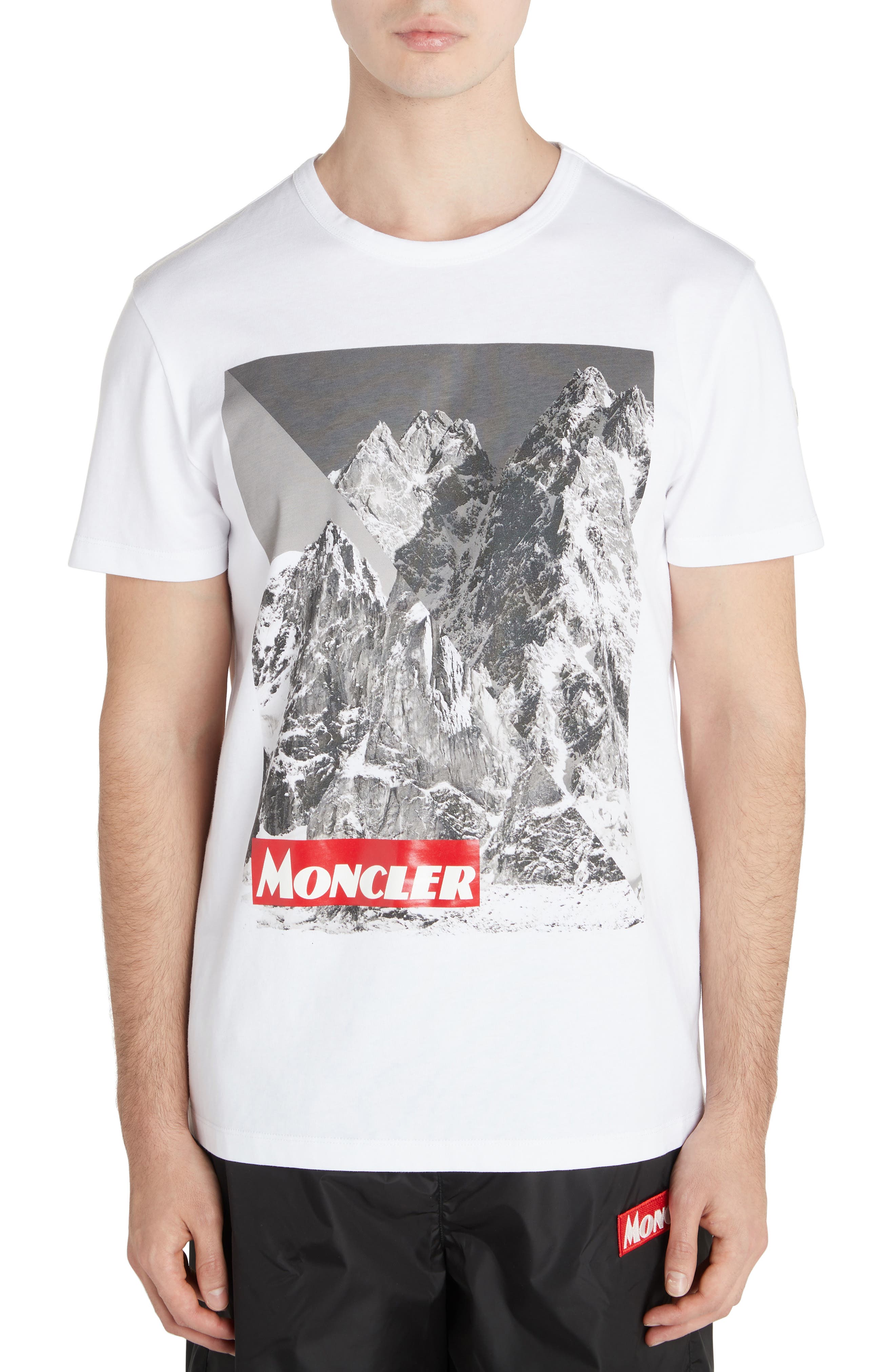 Moncler Mountain Print T-Shirt | Nordstrom