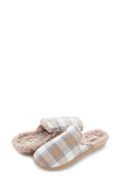 Floopi Faux Shearling Lined Slipper In Blue