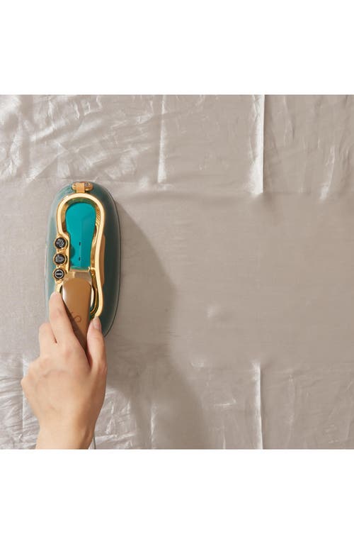 Salav Emerald Retro Edition Duopress Steamer And Iron In Emerald