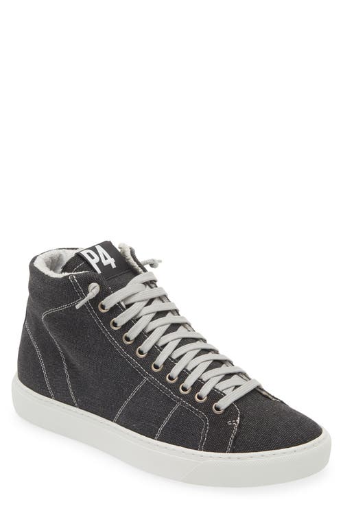 Shop P448 Star High Top Sneaker In Frozen