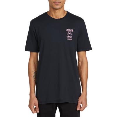 Volcom Save Our Oceans Hawaii Graphic T-Shirt, Black