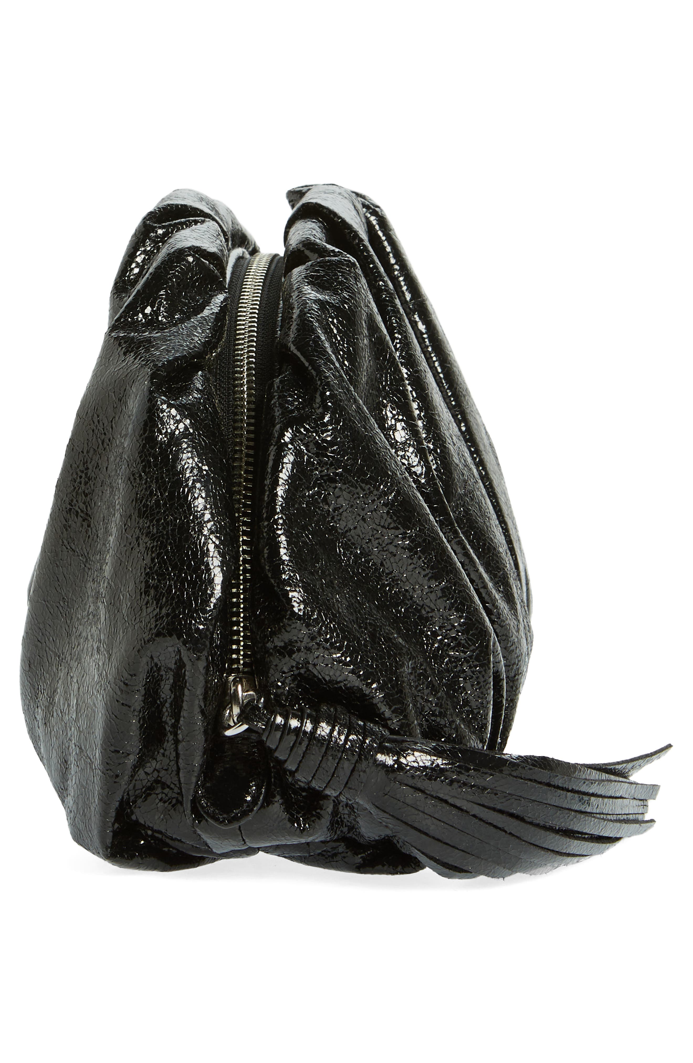 Rebecca Minkoff Ruched Faux Leather Clutch | Nordstrom