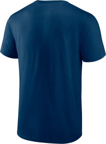 Men's Fanatics Branded Deep Sea Blue Seattle Kraken Authentic Pro Tech T-Shirt