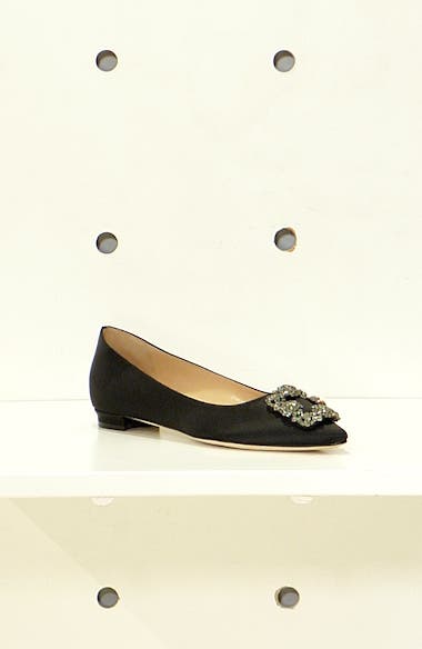 jeweled flat shoes
