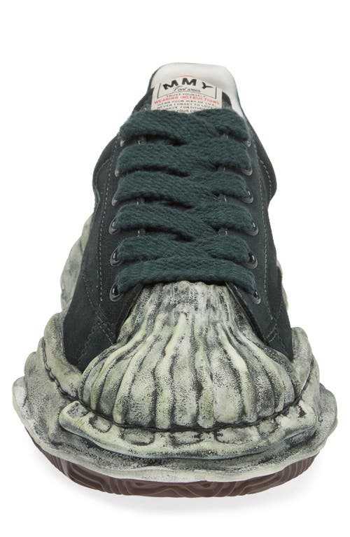 Miharayasuhiro Maison Mihara Yasuhiro Blakey Og Sole Suede Sneaker In Green