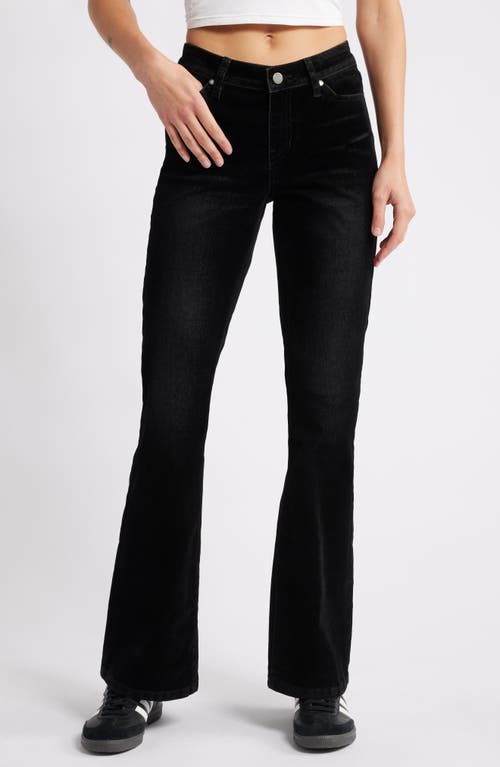 Shop Ptcl Flocked Trouser Jeans In Black