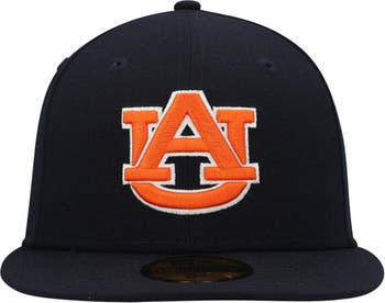 New Era Men's New Era Navy Auburn Tigers Logo Basic 59FIFTY Fitted Hat