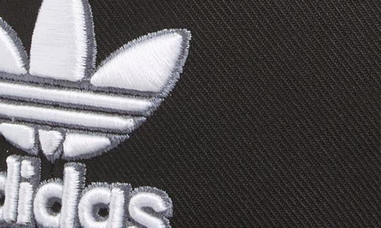 Shop Adidas Originals Modern Structure Snapback Hat In Black/ White/ Grey