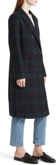 Ralph Lauren Plaid Walker Coat in Multicolor Wool ref.862169 - Joli Closet