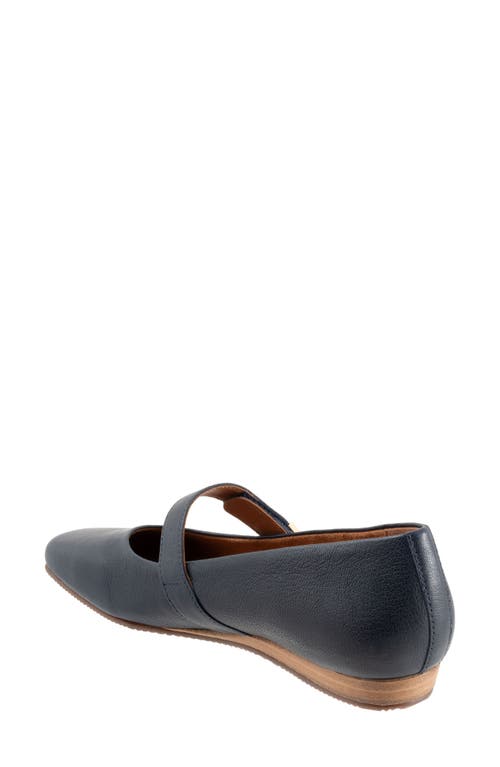 Softwalk ® Valdivia Mary Jane Flat In Navy