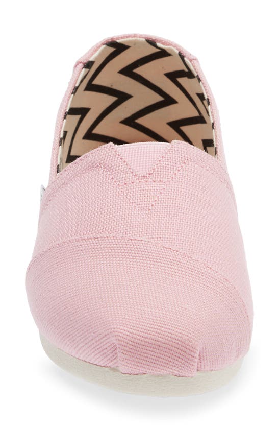 Toms Alpargata Slip-on In Pink Pink